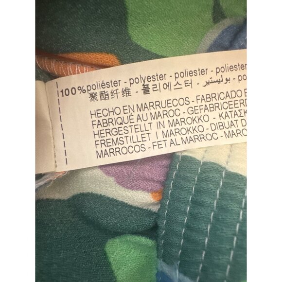 2/$30 Zara XS Wide-Leg Floral Print Pants Elastic Waist - Picture 13 of 14